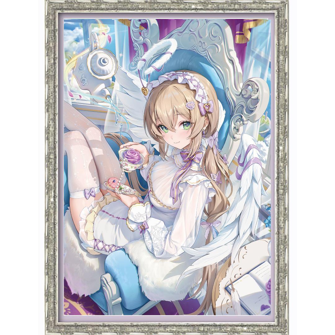 ほうき星初個展「Secret・Angel」 サイン入り保証書つき 複製原画A ほうき星初個展「Secret·Angel」開催レポート | pixiv WAEN GALLERY