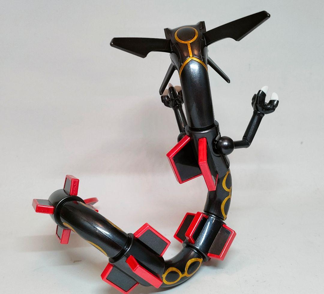 黒いレックウザ ポケプラ 全塗装 完成品 ポケモン - メルカリ