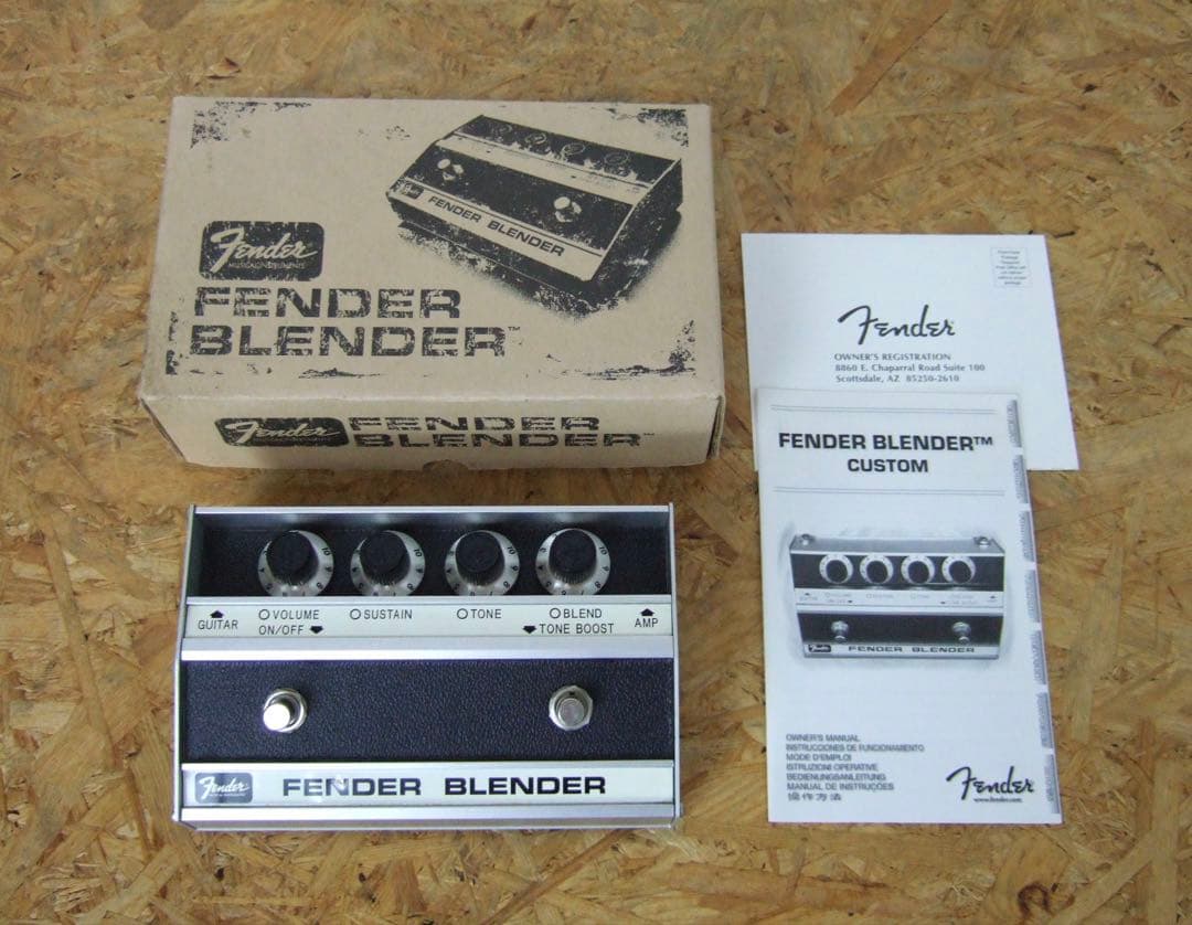 Fender BLENDER CUSTOM オクターブファズ