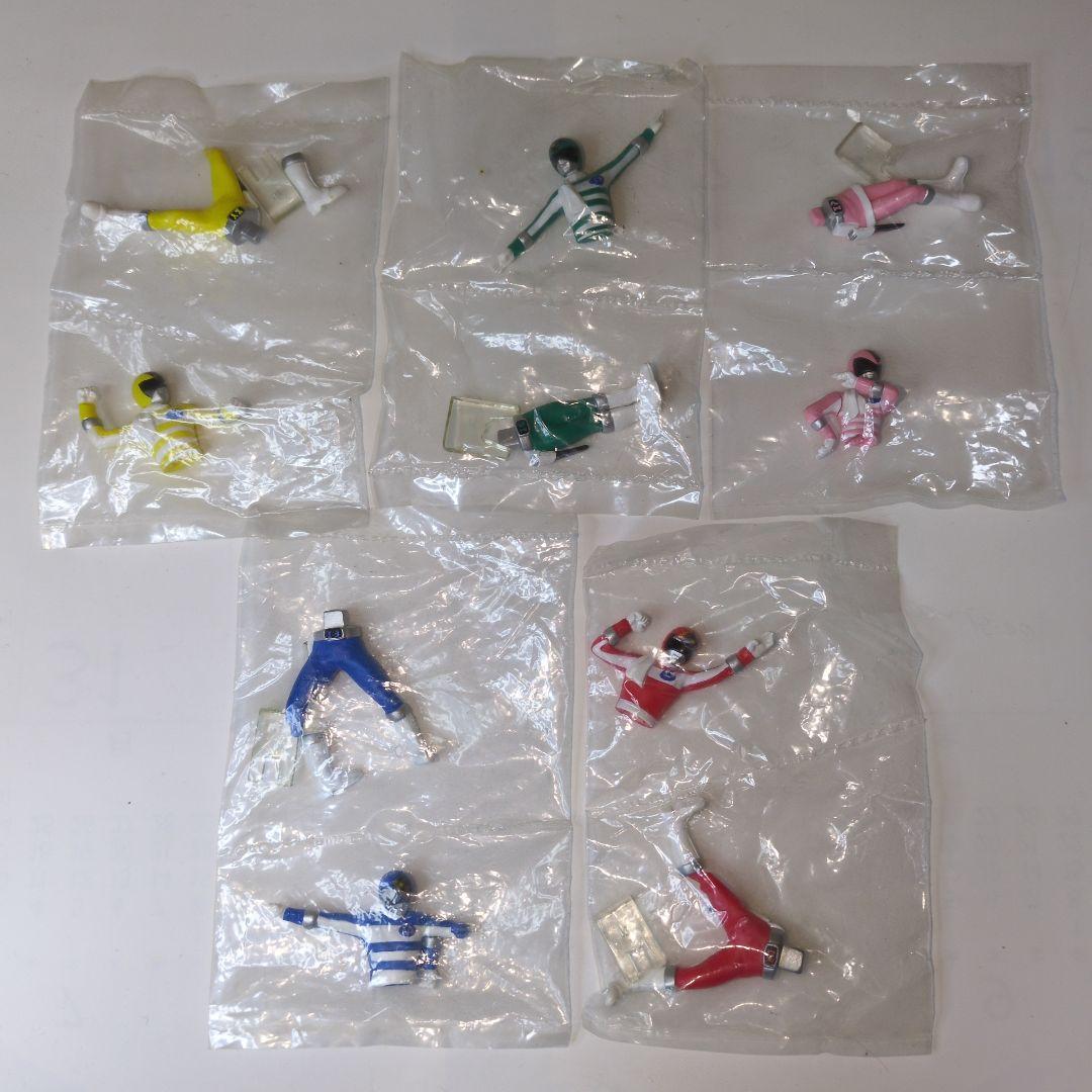 キャラエッグ　スーパー戦隊【電子戦隊デンジマン】５種セット