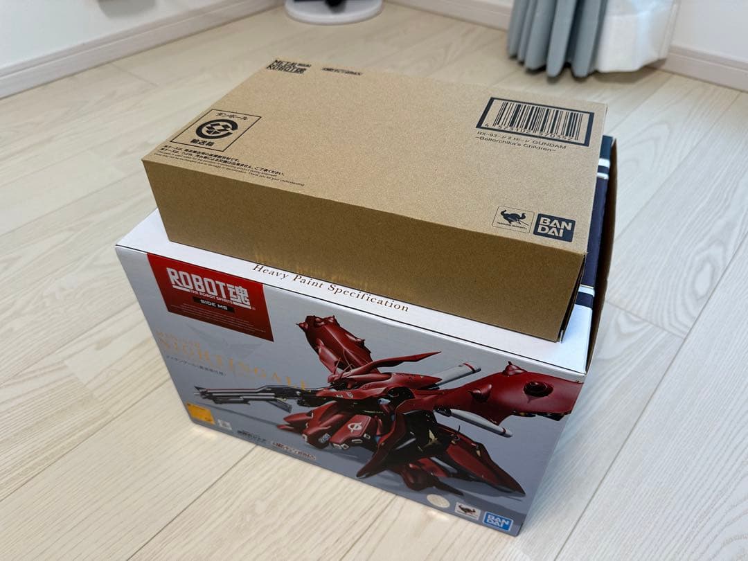 LROBOT魂Hi-νガンダム　& ROBOT魂ナイチンゲールセット