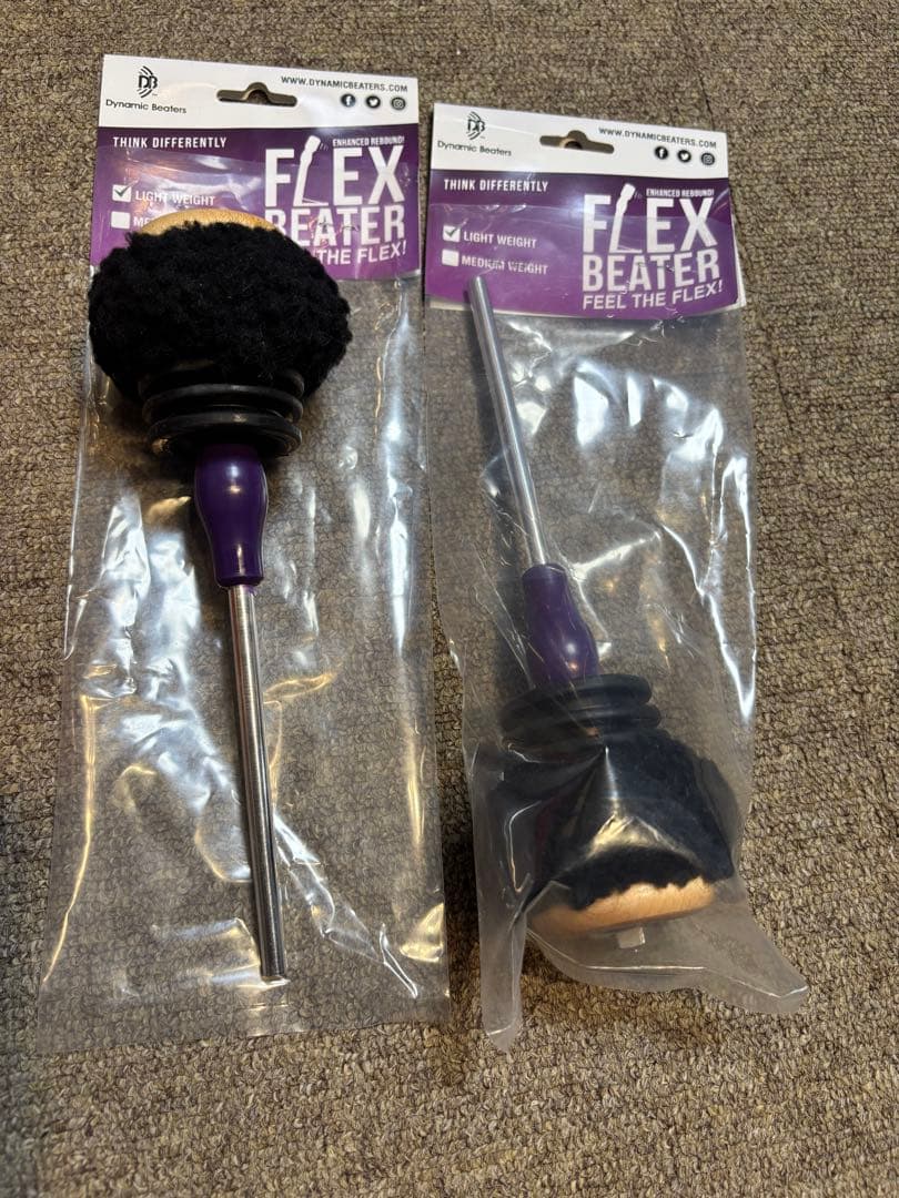 Fluffy Burger しなるビーター [ウッドもふ黒] 直輸入ラスト1本