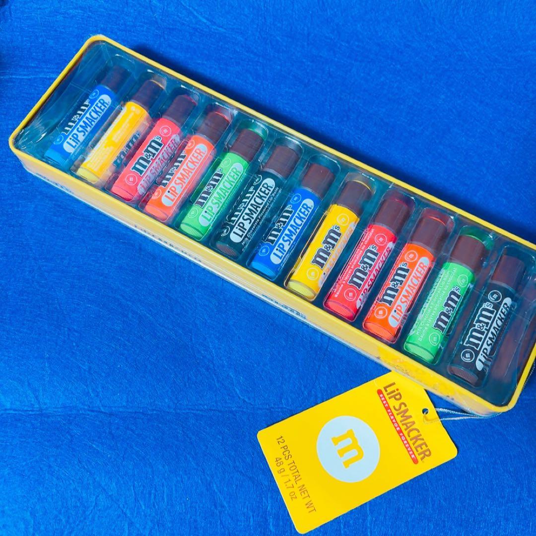 リップスマッカー　LiP SMACKER M&M's エムチョコ　12本