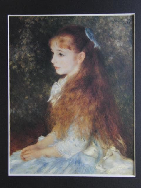 ピエール＝オーギュスト・ルノワール、【イレーヌ・カーン・ダンヴェール嬢の肖像】