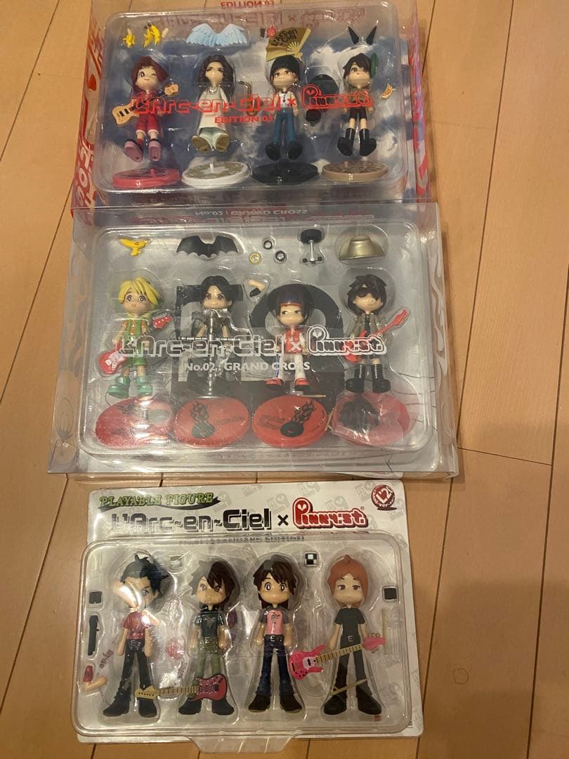 L'Arc-en-Ciel ピンキーストリート 01 02 03 フィギュア