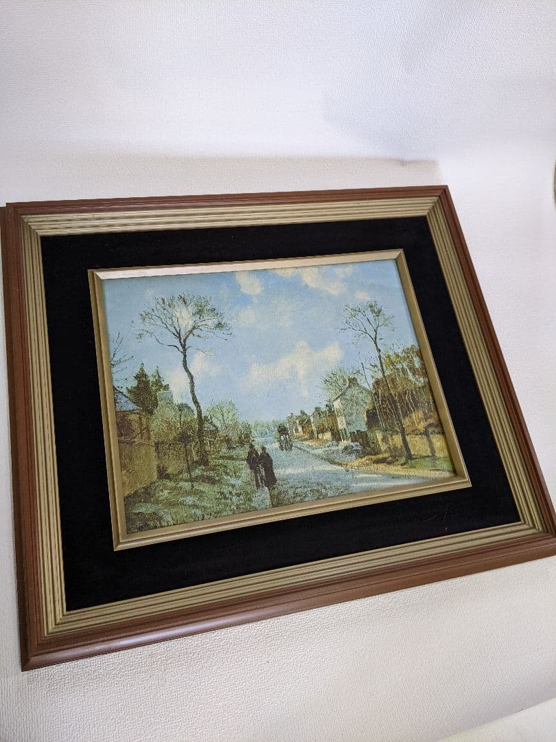 絵画　壁掛け　美術品　カミーユ・ピサロ