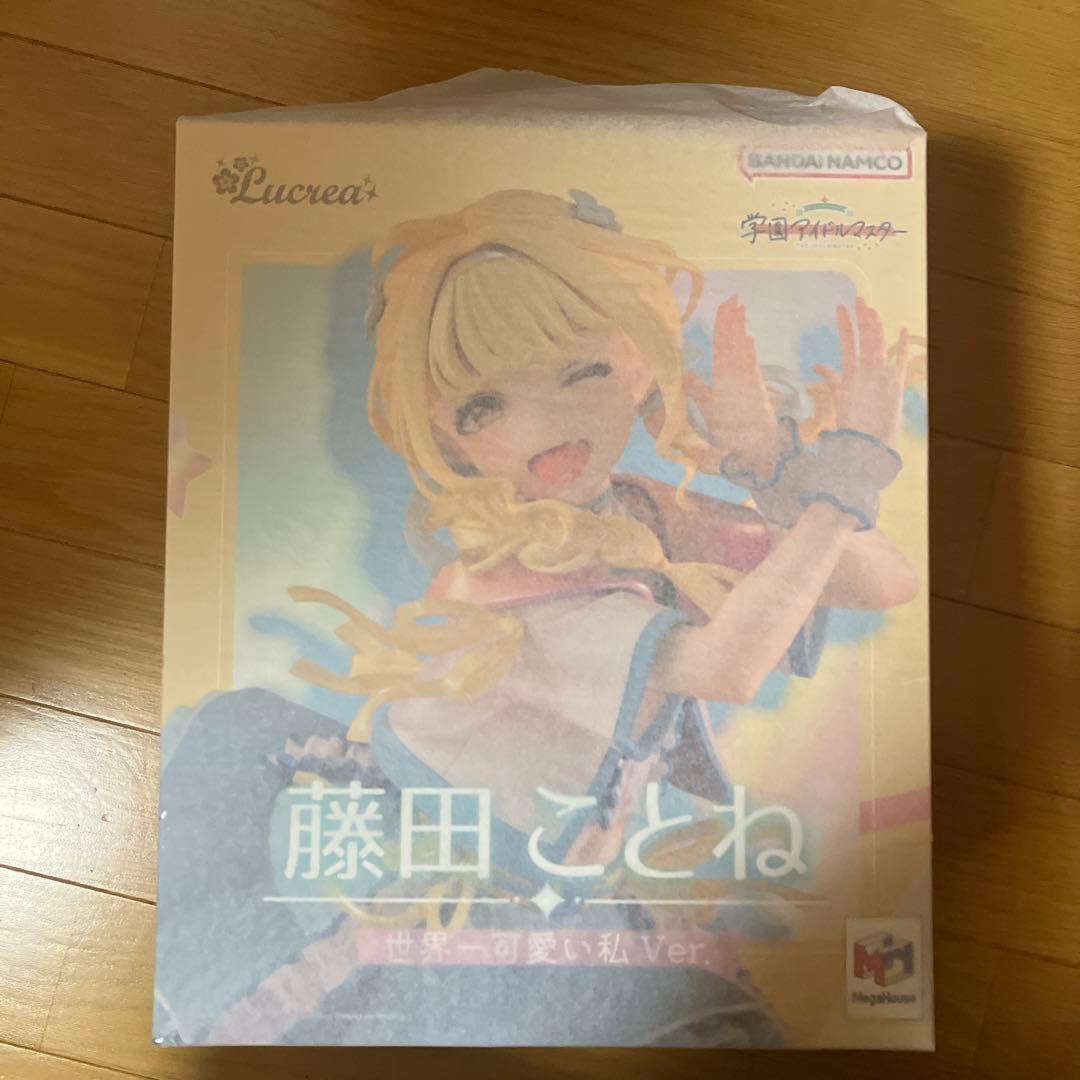 学園アイドルマスター 藤田ことね 世界一可愛い私 Ver フィギュア　メガハウス