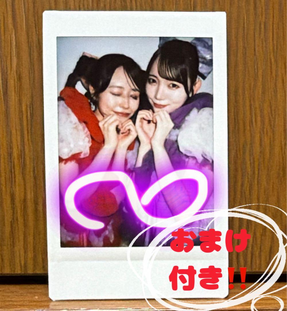 きゅーすと ペアチェキ 佐野愛花 真鍋凪咲 CUTIE STREET ❤️佐野愛花/真鍋凪咲💜 #適当に生きるな #キューにストップ