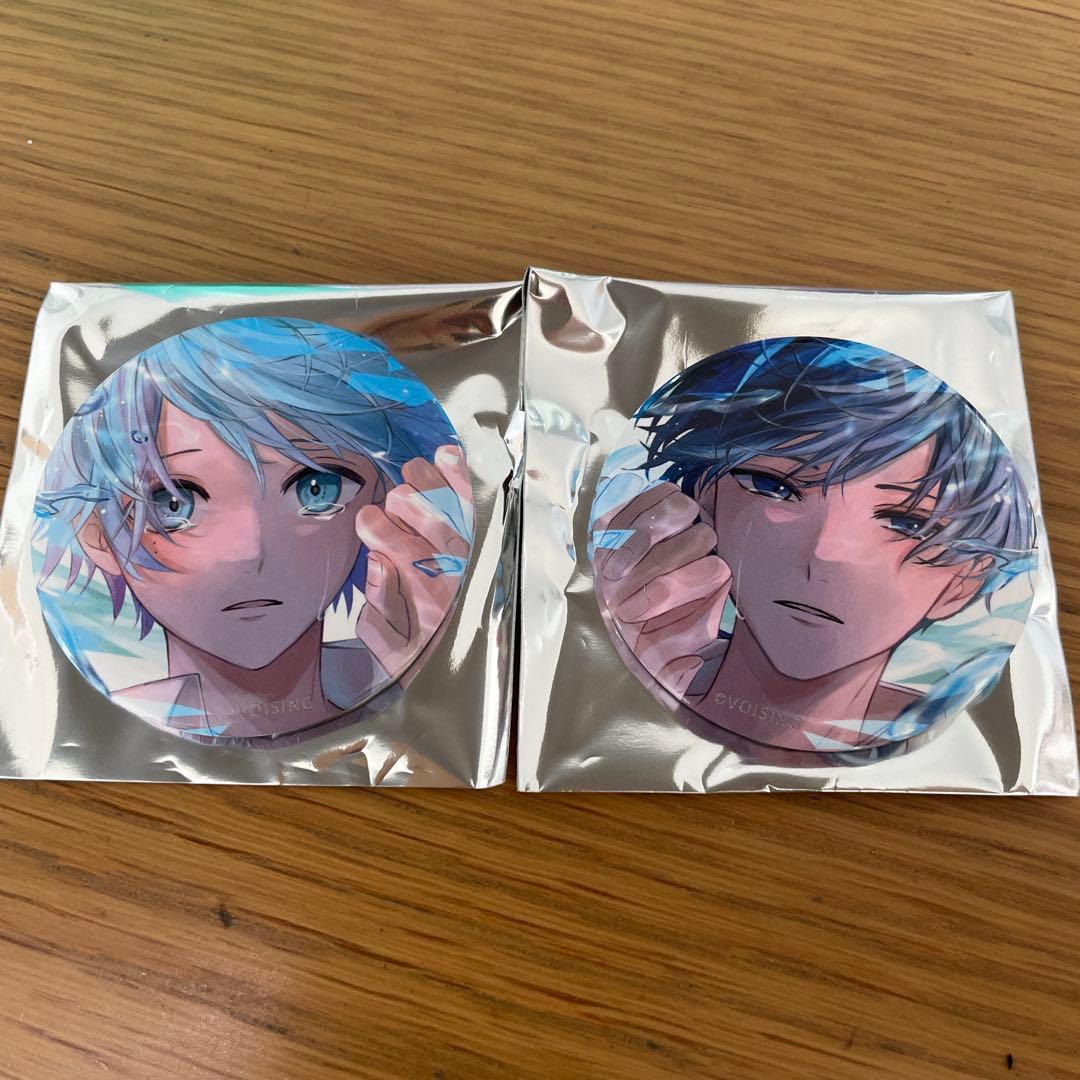 いれいす 青組 ペア曲 缶バッジ - メルカリ