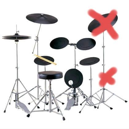 MAXTONE TD-5CST トレーニングパッド MAXTONEドラム トレーニングドラム TD-5CST 練習パッド トレーニング