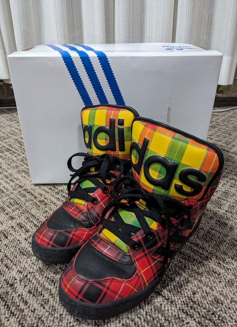 adidas jeremy scott スニーカー 25.0cm Q23667