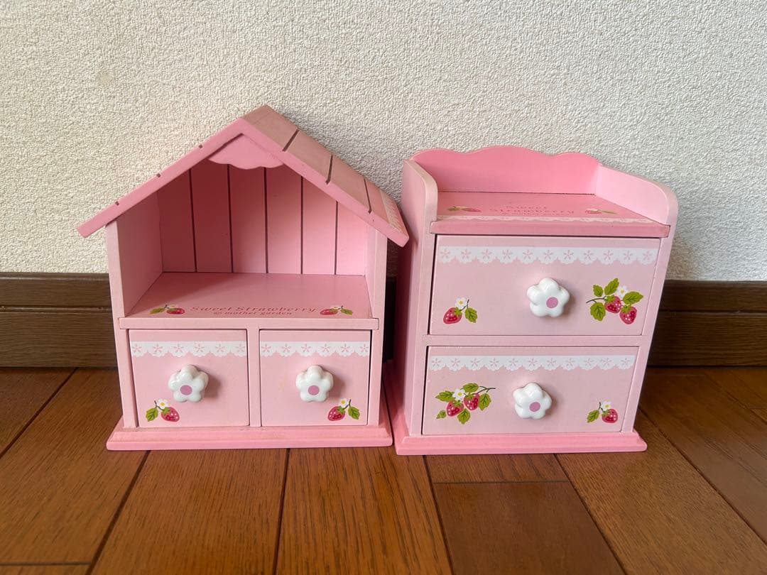 マザーガーデン Sweet Strawberry 小物入れ 2点セット