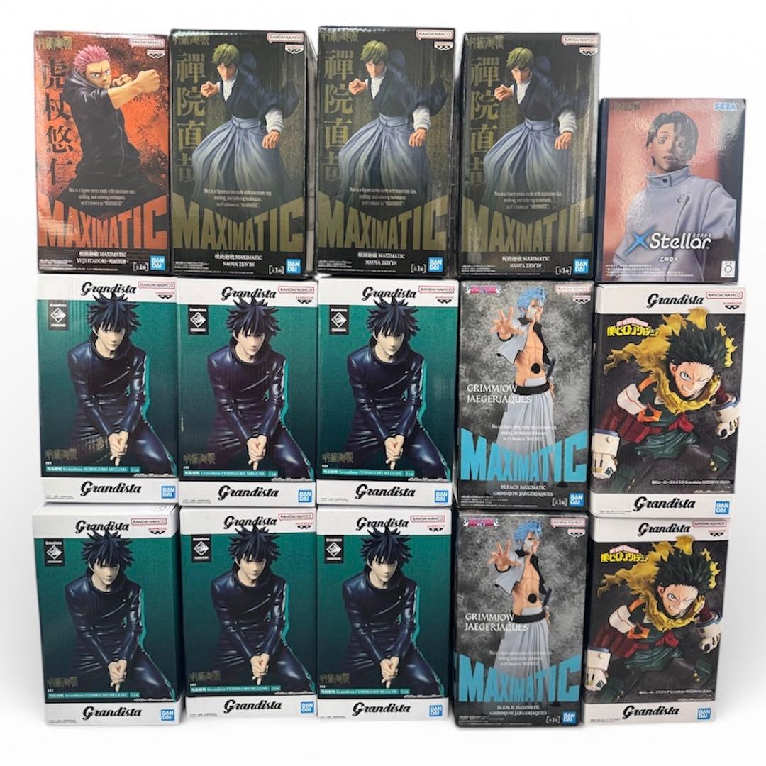 少年ジャンプ　フィギュア　まとめ　呪術廻戦　BLEACH 僕のヒーローアカデミア