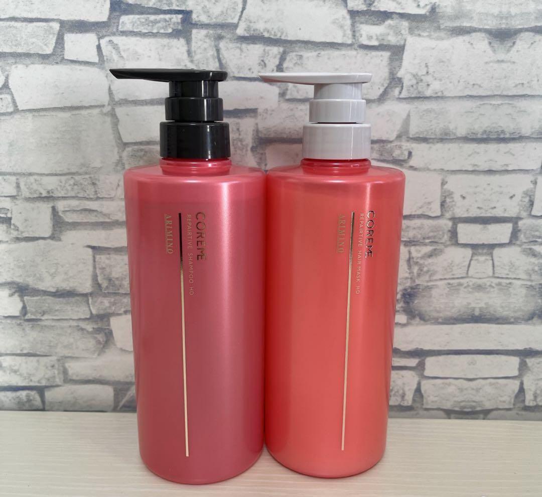 コアミーリペアティブHDシャンプー&ヘアマスク590