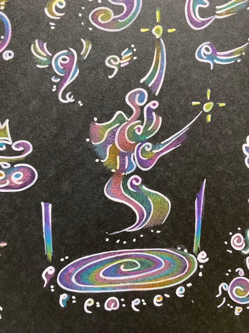 自動書記 スピリチュアルアート エネルギーアート 絵 イラスト 絵画