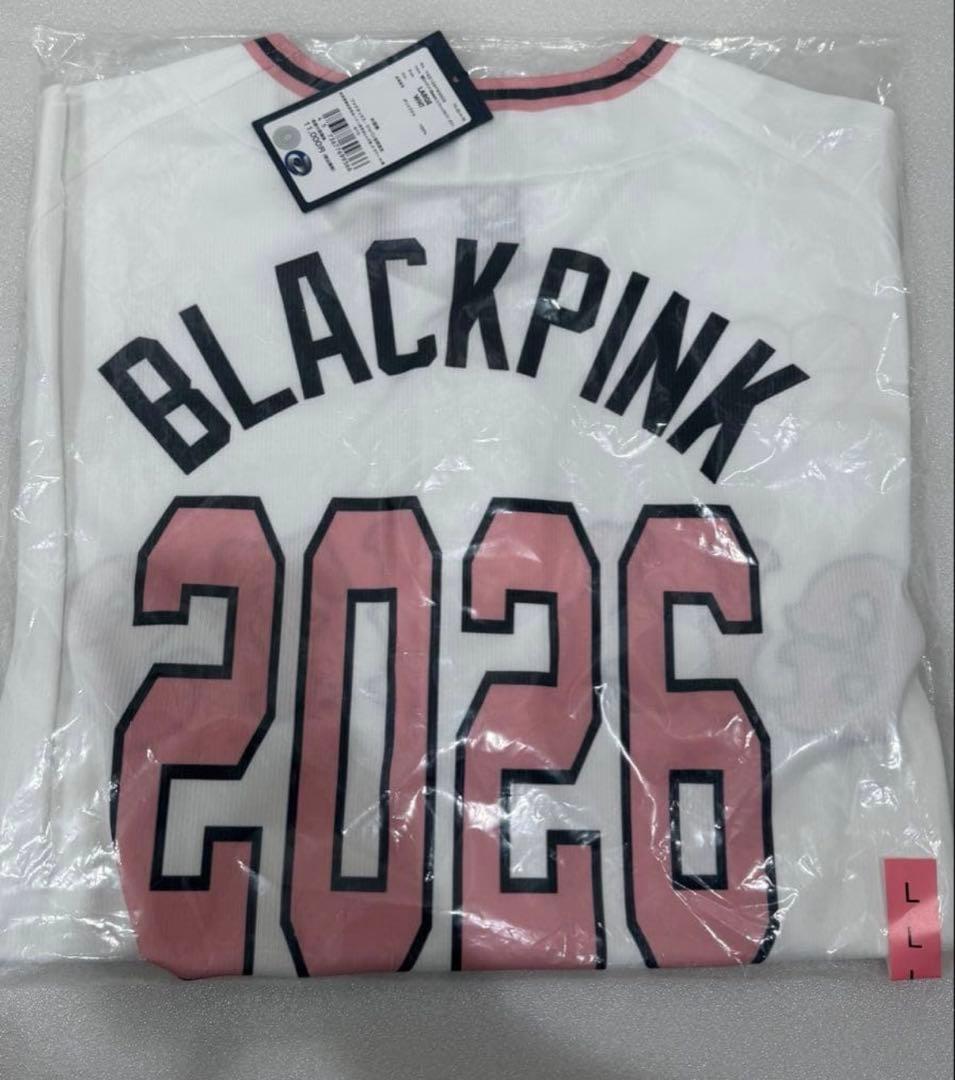 新品未開封】読売ジャイアンツ×BLACKPINK ユニフォーム クロップド L