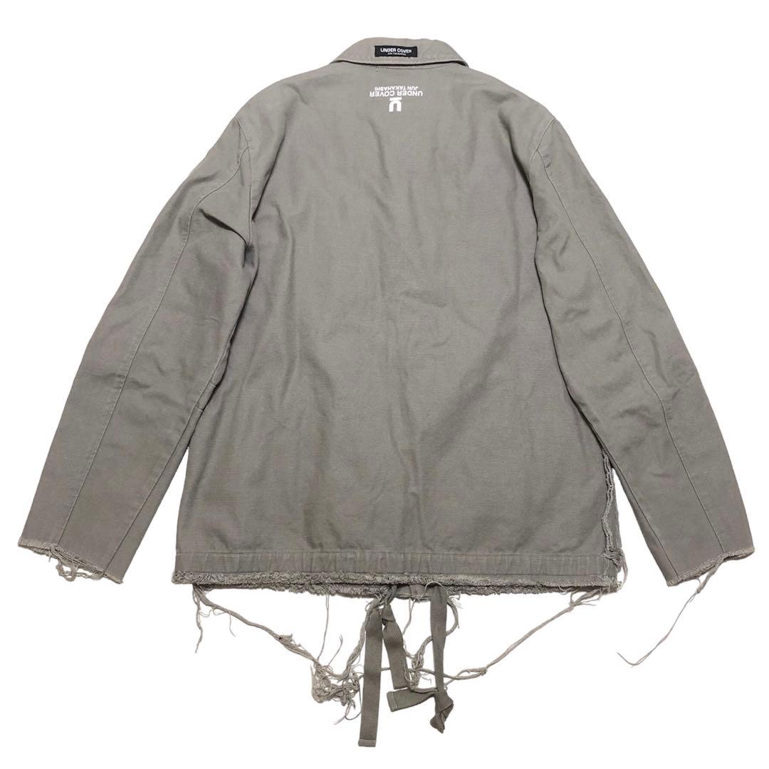 UNDERCOVER 06AW復刻94ssほつれコーチジャケット 初期 グレー - メルカリ