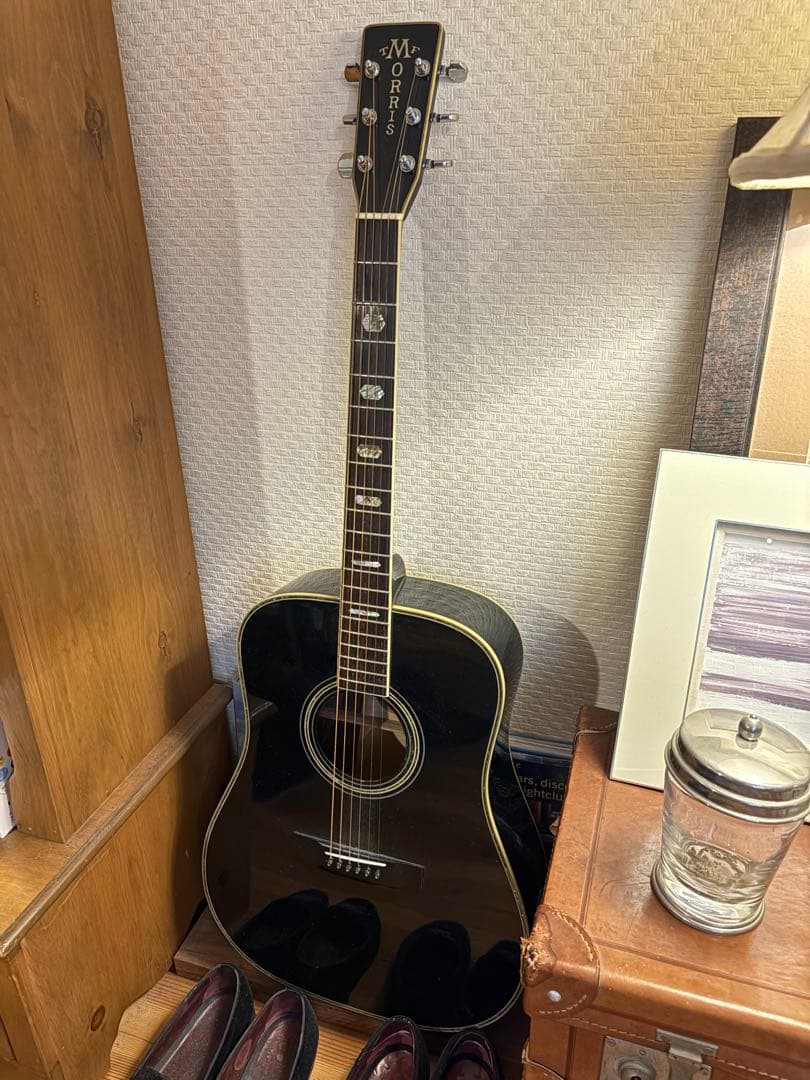 T.F.MorrisW-50アコースティックギター 希少ブラック T.F.MorrisW-50アコースティックギター 希少ブラック - メルカリ