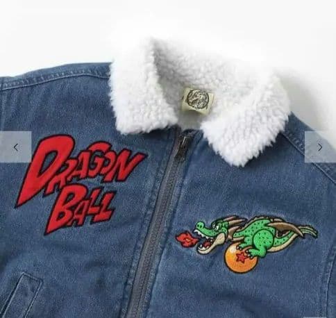BREEZE ドラゴンボールコラボデニムボアジャケット（140-150サイズ