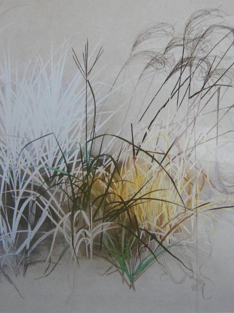 田渕俊夫、【流転】、希少画集・画版画、高級新品額・額装付、状態美麗