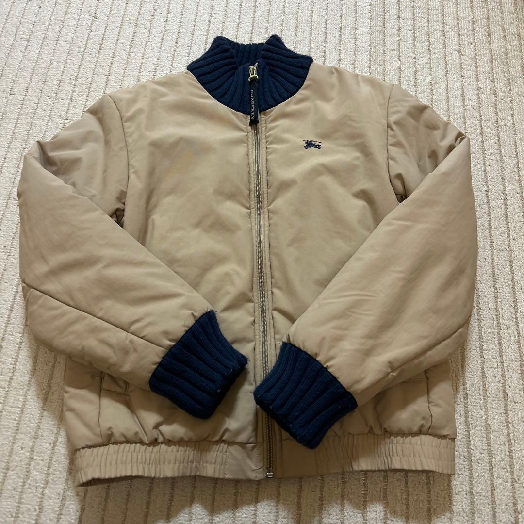 Burberry ベージュ ジップアップジャケット