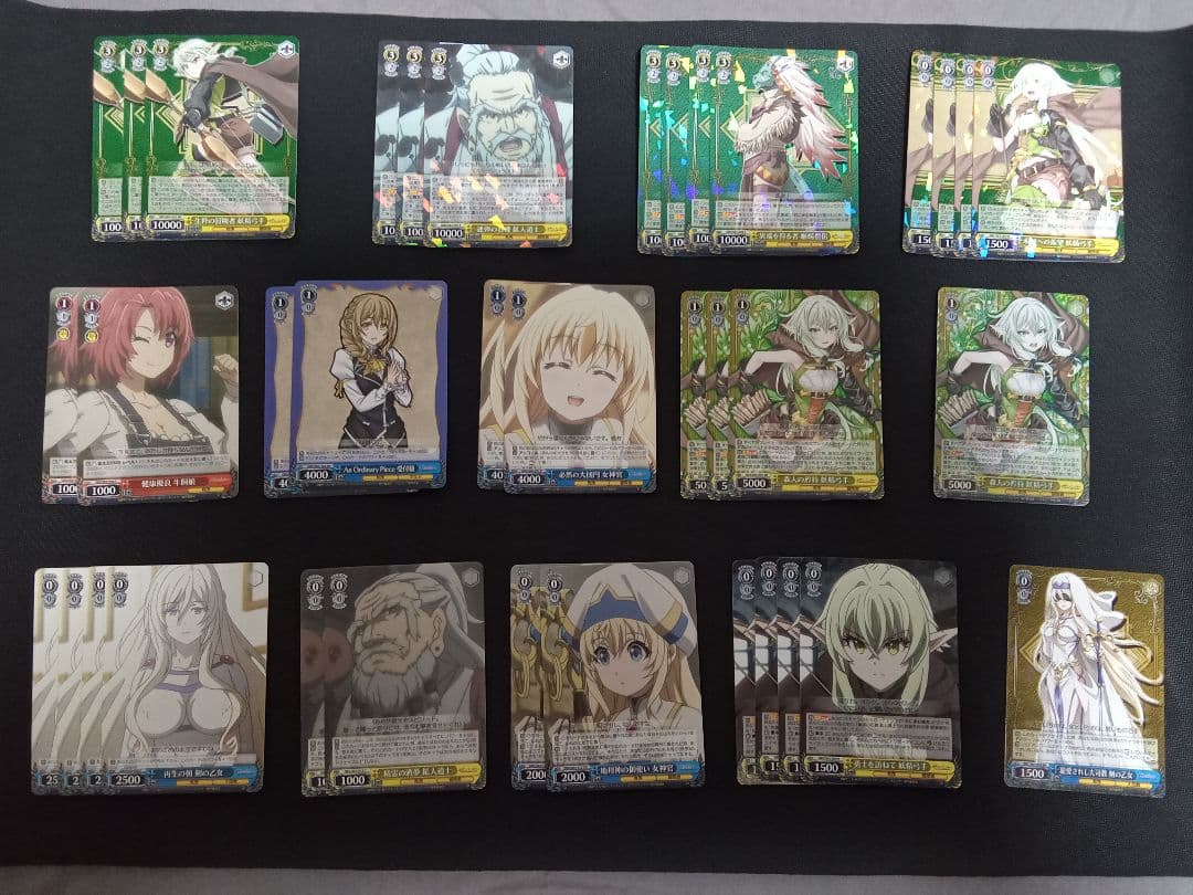 ヴァイスシュヴァルツ ゴブリンスレイヤー 黄t青デッキ - メルカリ