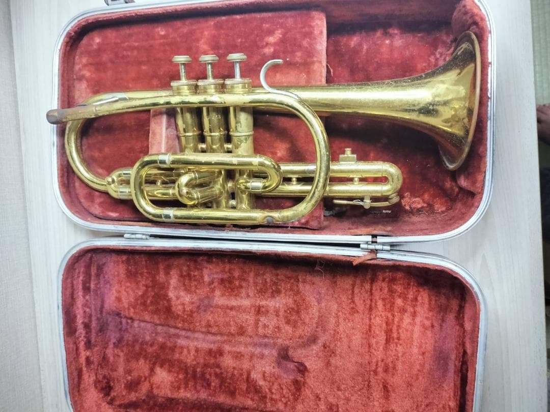 ヴィンテージ 1960年代 オールズ アンバサダー　トランペット　ケースあり　訳 GARD BAGS【トランペット3本用】エリートシリーズ/チェリーフローター