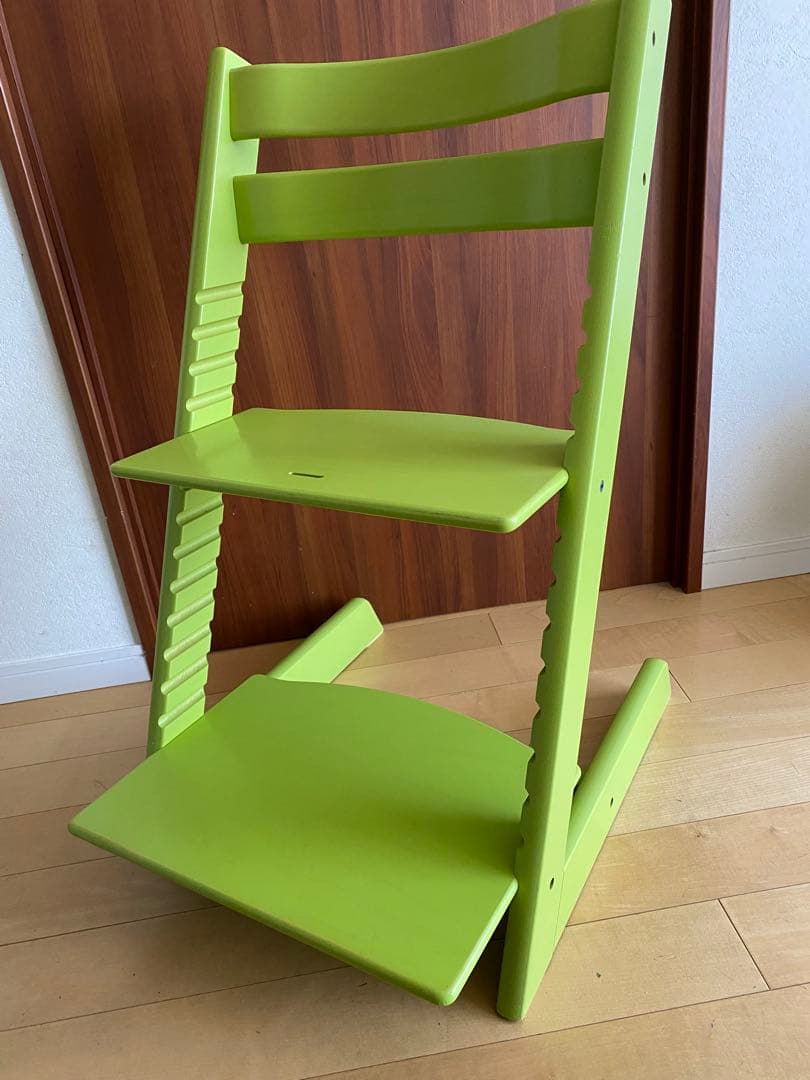 ストッケ　トリップトラップ　グリーン STOKKE ストッケ トリップトラップ グリーン シリアル4 廃盤希少色