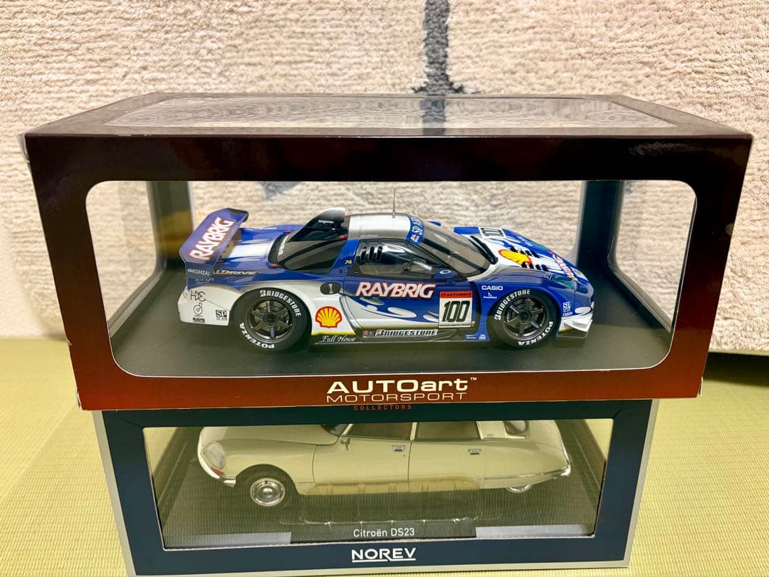 ミニカー AUTOart 2004 JGTC Raybrig NSX #100