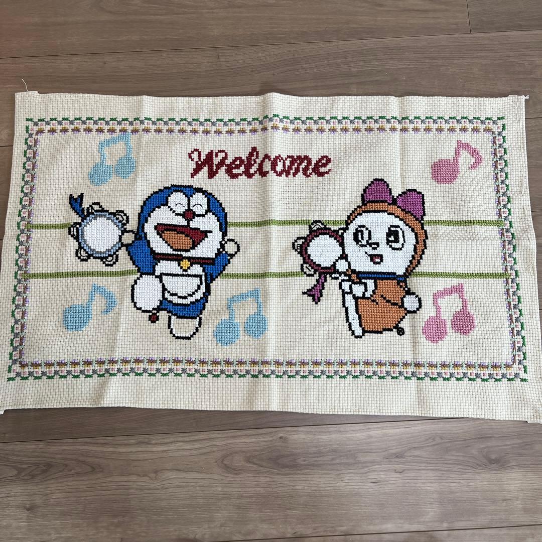 完成品 クロススティッチ刺繍 ドラえもん ドラミちゃん - メルカリ