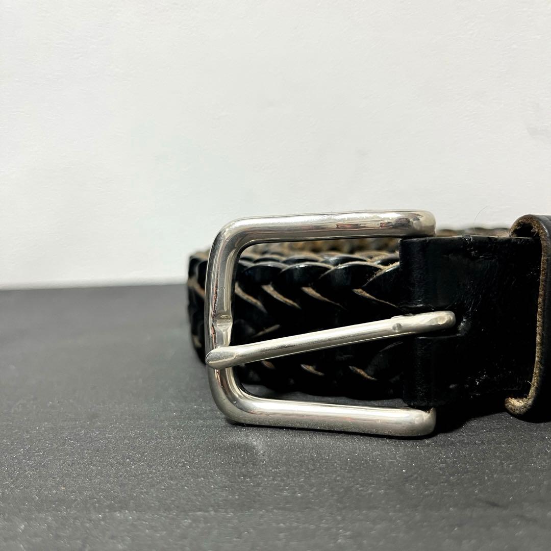 《Whitehouse Cox》Leather Mesh Velt 34