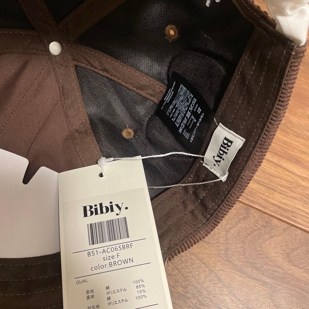 bibiy.B. CLUB CAP ブラウン - メルカリ