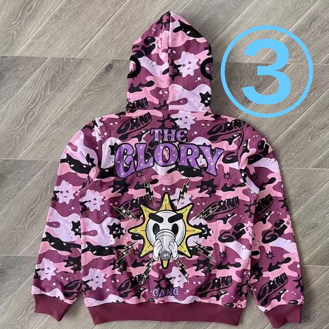 glo gang パーカー グローギャング 並行輸入品 - メルカリ