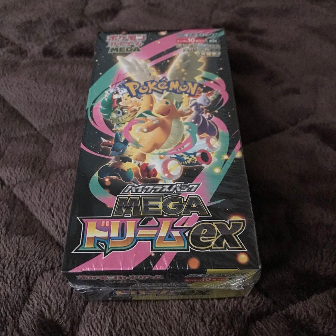 【シュリンク付き】ポケモンカードゲーム MEGA ドリームex 1BOX