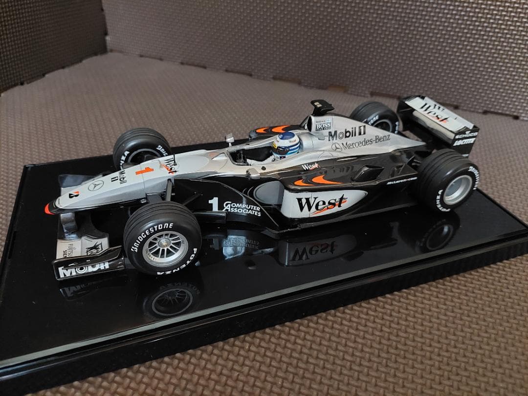 ミニチャンプス 1/18 マクラーレン MP4/15 ハッキネン WEST仕様