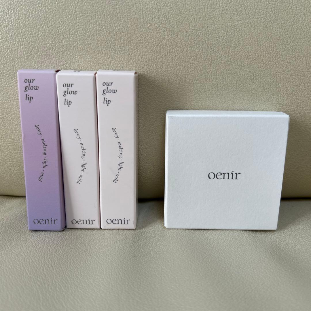 oenir アワーグロウリップ ミューティドチークブラッシャー