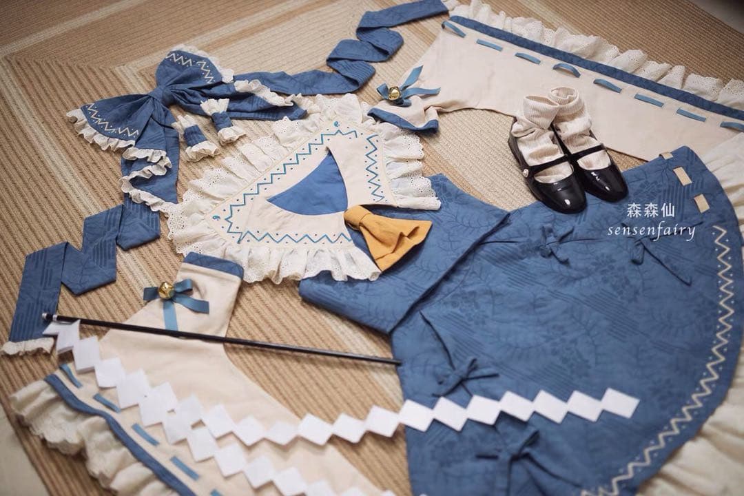 森森仙 東方プロジェクト 博麗霊夢 青霊夢 コスプレ衣装 東方PRO