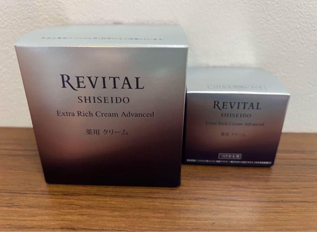 リバイタルエクストラリッチクリーム アドバンスド 本体＆レフィルセット