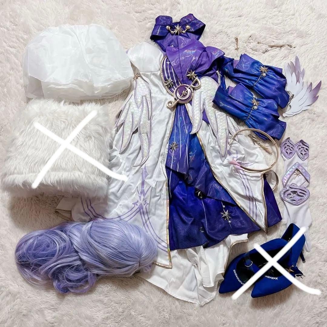 諭*吉様 崩壊スターレイル スタレ 崩スタ ロビン コスプレ衣装 フルセット ウ