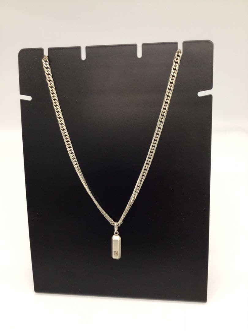 レダシルマ 喜平 ペンダントネックレス Ag/Ge シルバー 55cm