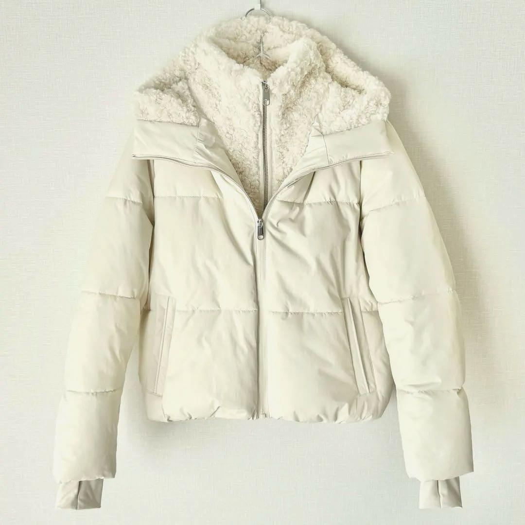 新品 ZARA XS フェイクシープ スキンフード付き 撥水 レア - メルカリ