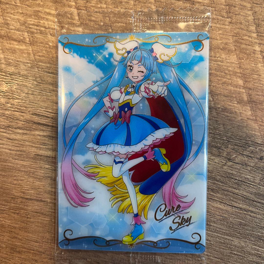 プリキュアカードウエハース9 05 SR キュアスカイ - メルカリ