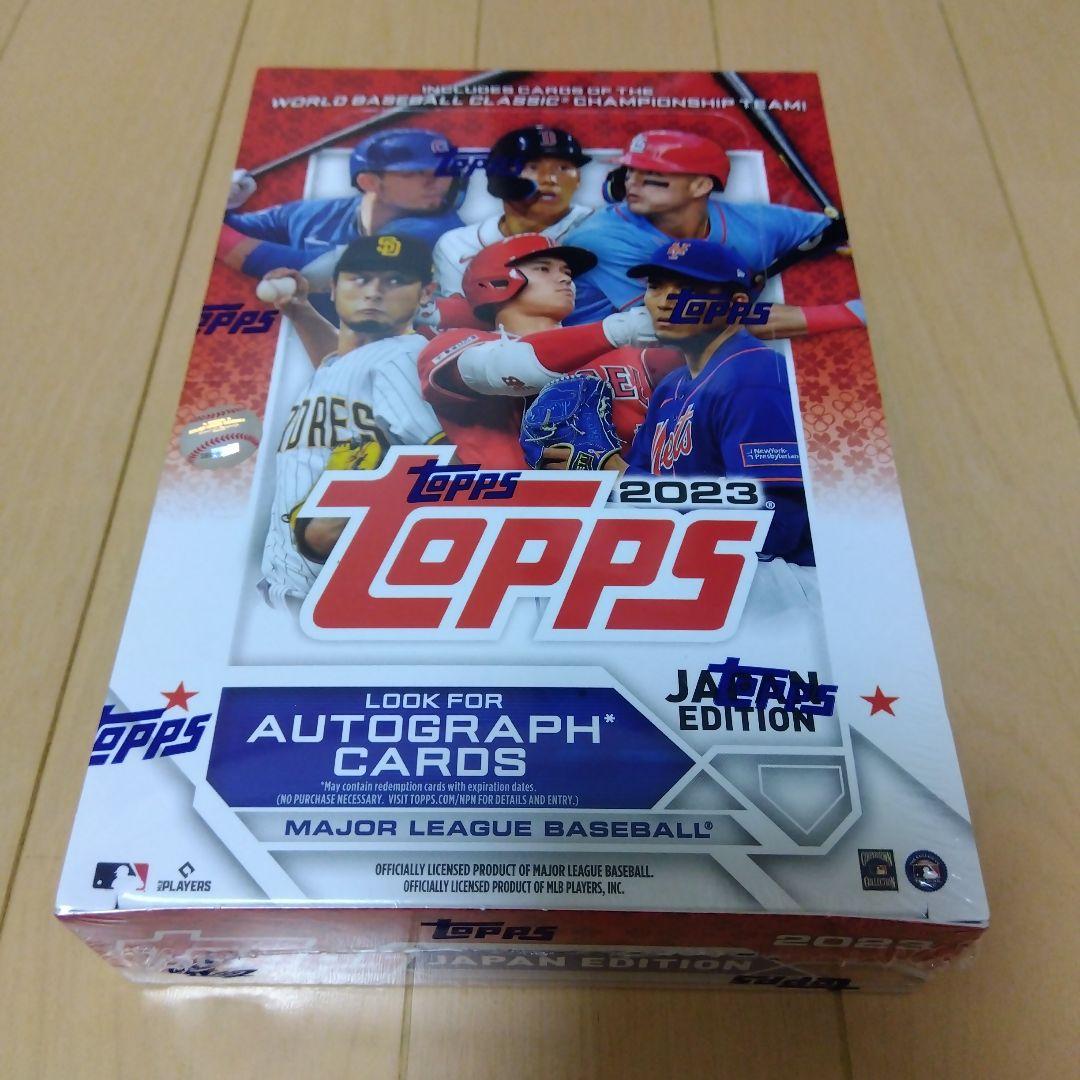TOPPS MLB JAPAN EDITION 2023 1BOX 新品！