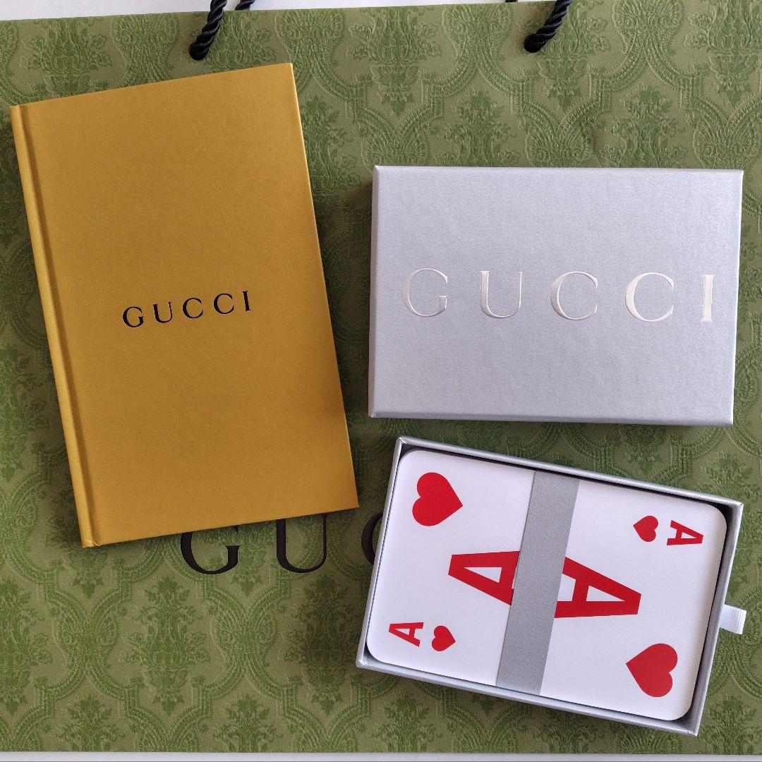 GUCCI ノベルティ 大型トランプ ノート 2点セット 新品 - メルカリ