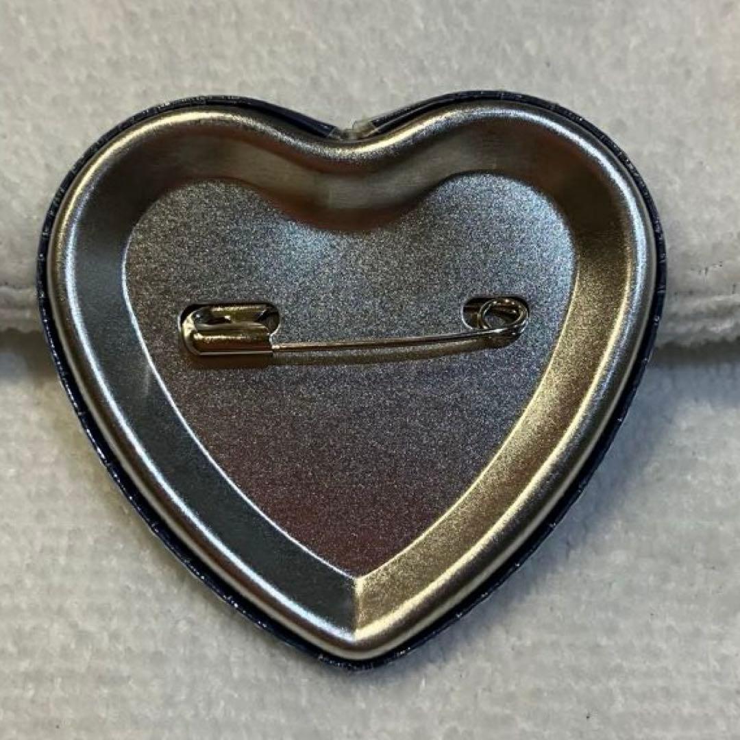 ヘタリア Axis Powers ハート型缶バッジ プロイセン 原作絵 原作柄