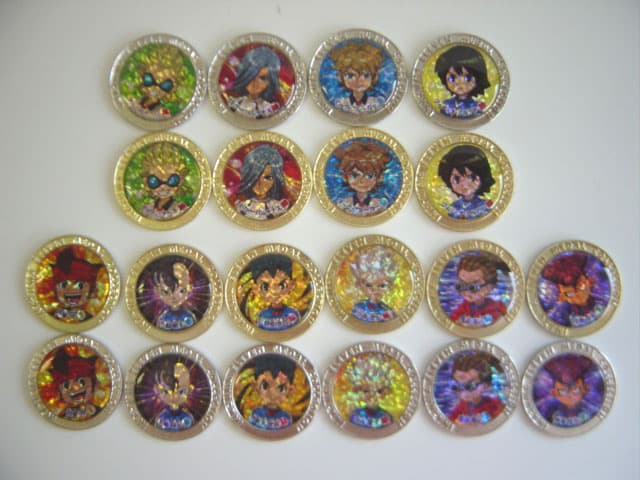 ♯Gwv29Adイナズマイレブン超次元メダルコレクション全20種