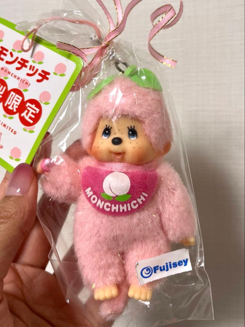 希少　山梨 限定 モンチッチ ストラップセキグチ→紙タグ付