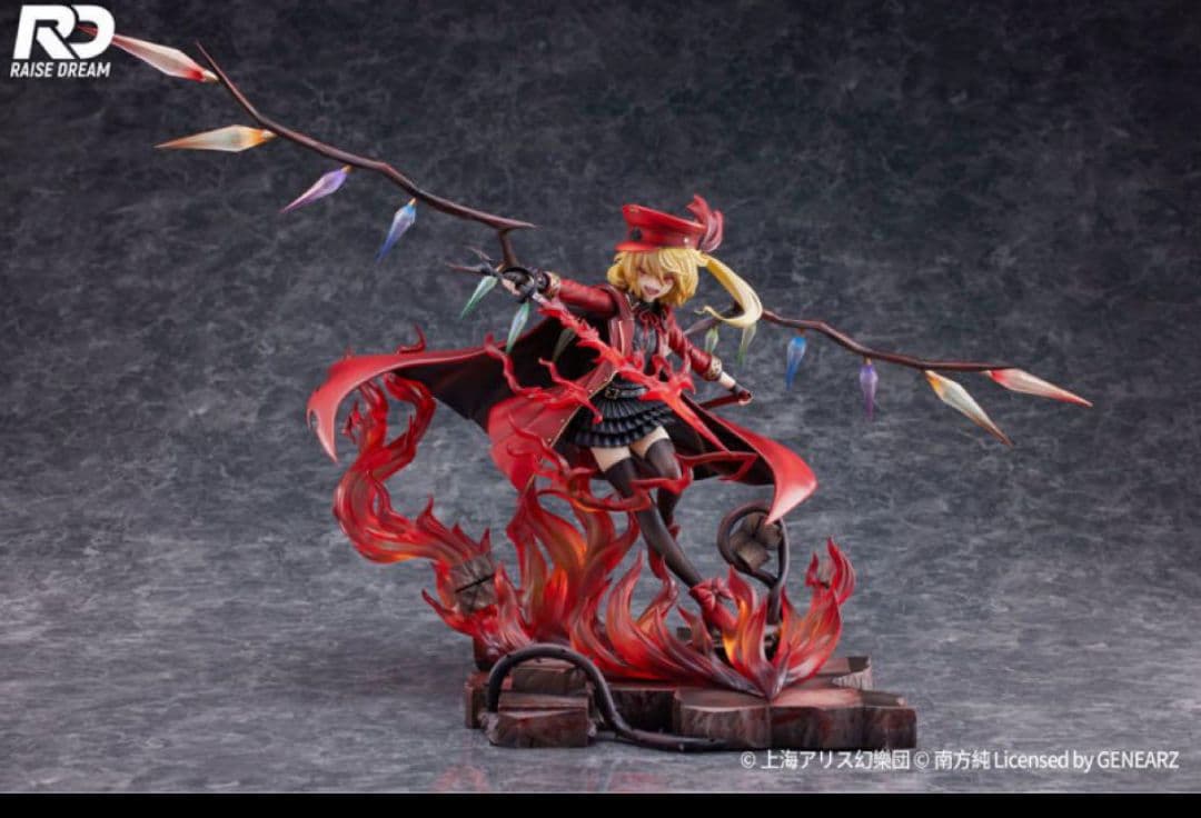 人*)様 東方プロジェクト フランドール・スカーレット軍服Ver. 1/6 フィ