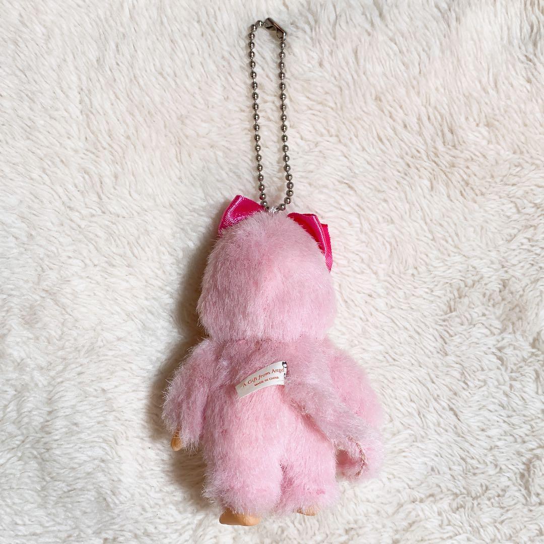 モンチッチ マカロンキーチェーン キーホルダー ぬいぐるみ - メルカリ