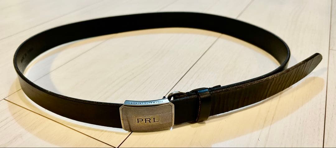 POLO RALPH LAUREN エンジンターンドバックルベルト　サイズ36
